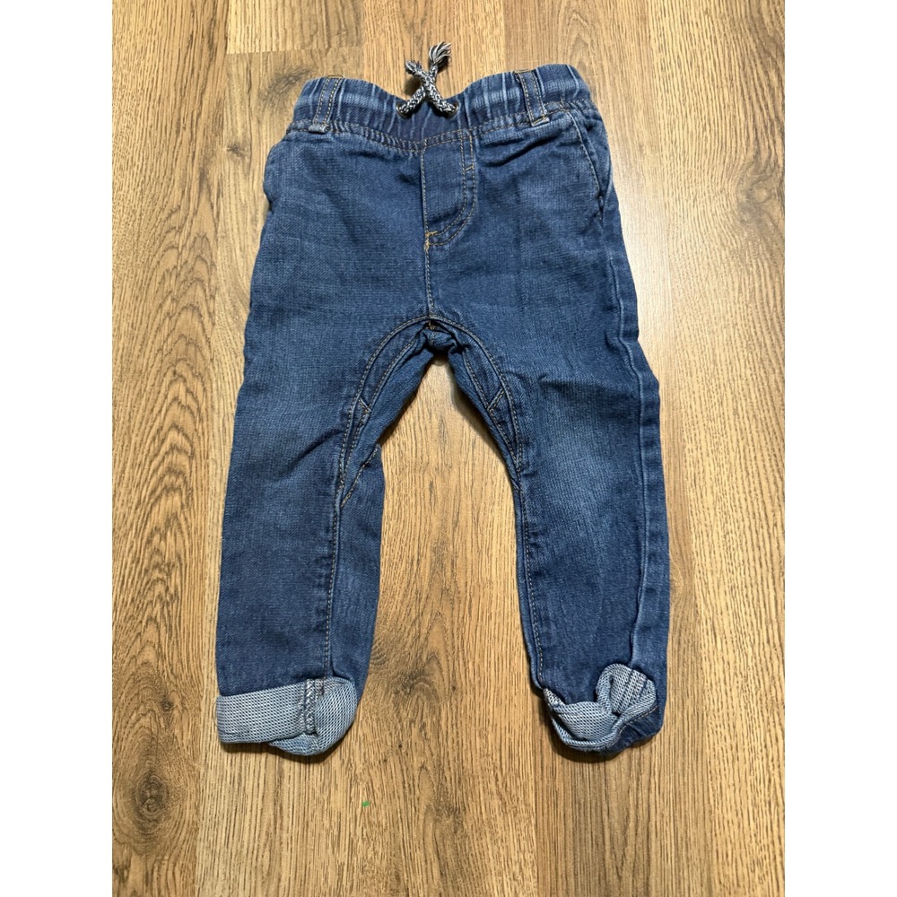 Genuine Kids from OshKosh Jeans Boys Size 18M Blue Skinny Fit Elastic Waist
